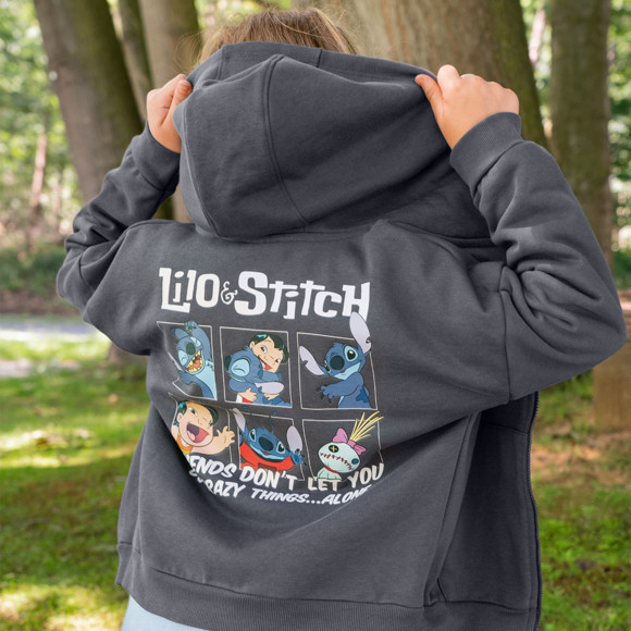 Disney Stitch-jack met rugprint