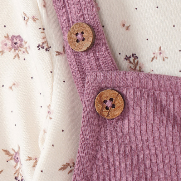 Geboorte set met shirt en tuinbroek