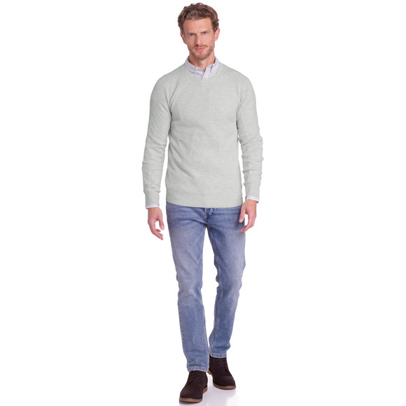 Herren Pullover mit Rundhalsausschnitt