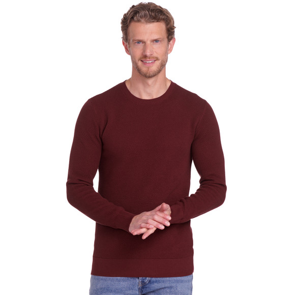 Herren Pullover mit Rundhalsausschnitt