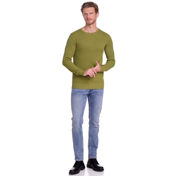 Herren Pullover mit Rundhalsausschnitt