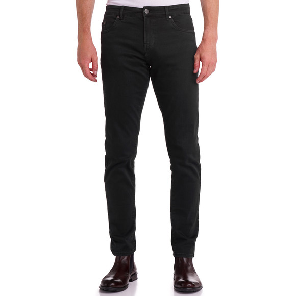 Slim fit jeans met vijf zakken voor heren