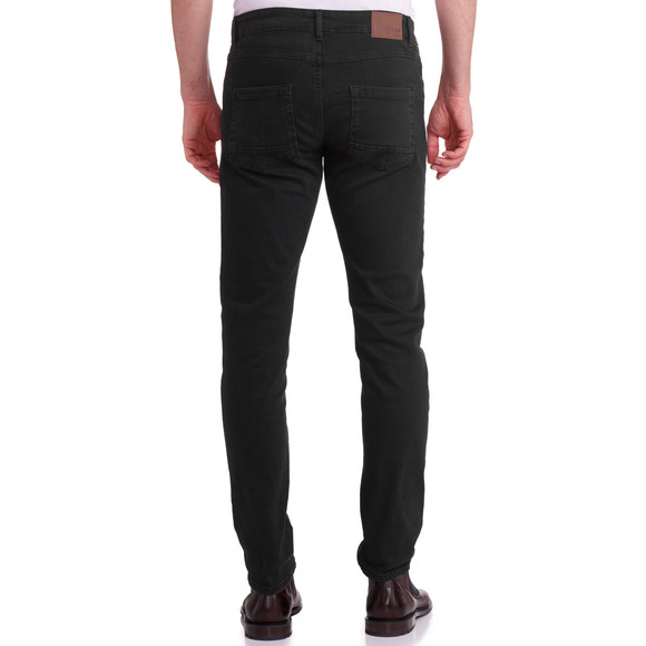 Slim fit jeans met vijf zakken voor heren