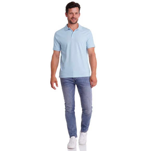 Herren Poloshirt in Pique-Struktur