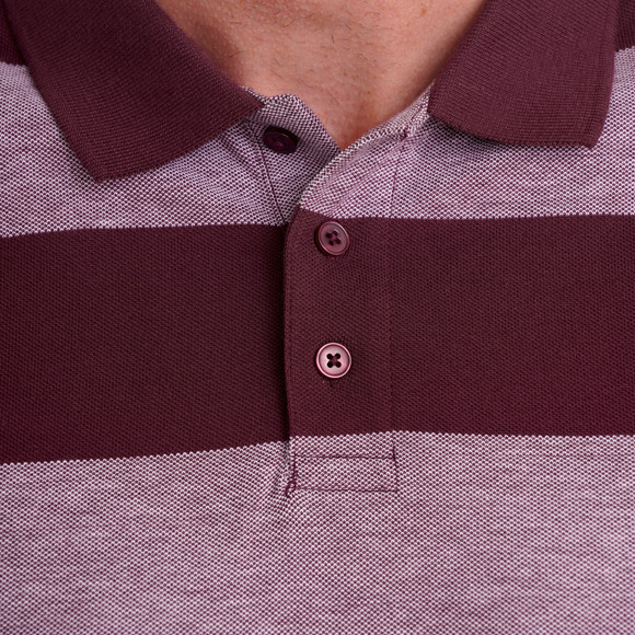Herren Poloshirt mit breiten Streifen