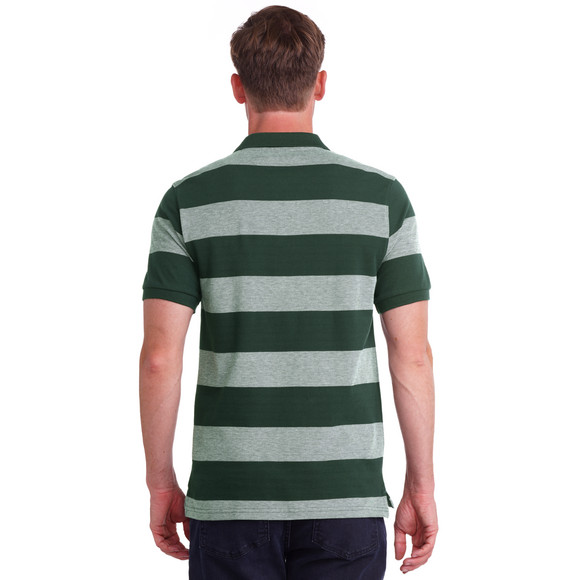 Herren Poloshirt mit breiten Streifen