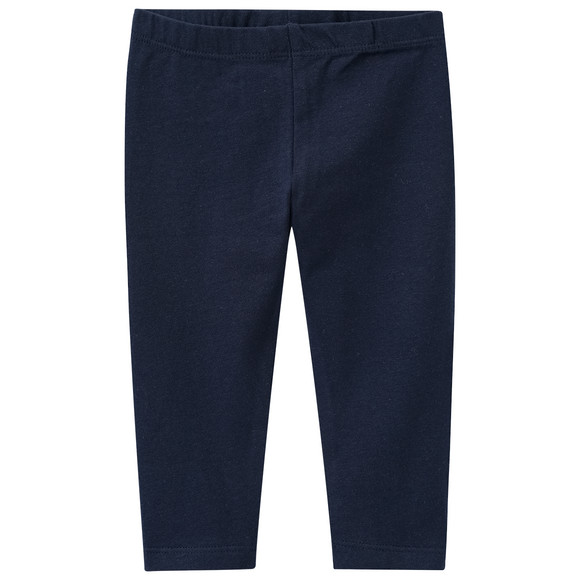 2 Baby Leggings mit Bio-Baumwolle