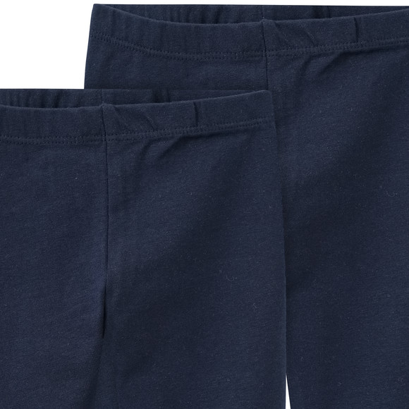 2 Baby Leggings mit Bio-Baumwolle