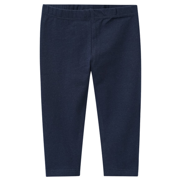 2 Baby Leggings mit Bio-Baumwolle