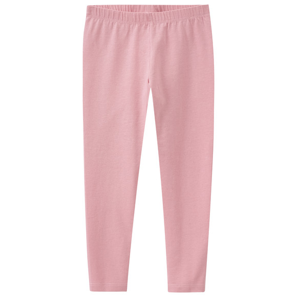 2 Mädchen Leggings mit Bio-Baumwolle