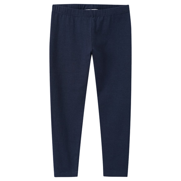 2 Mädchen Leggings mit Bio-Baumwolle