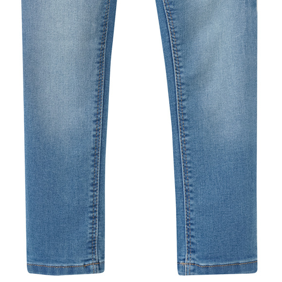 Meisjesjegging met elastische tailleband