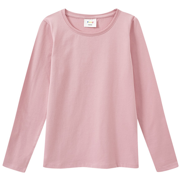 3 Mädchen Langarmshirts im Set