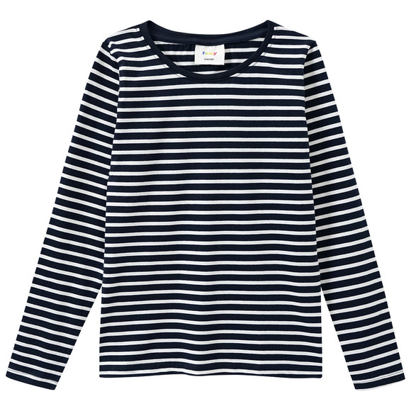 3 Mädchen Langarmshirts im Set