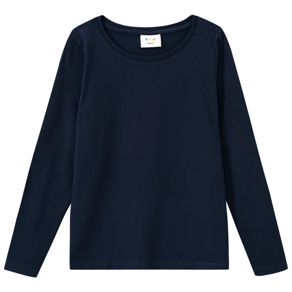 3 Mädchen Langarmshirts im Set