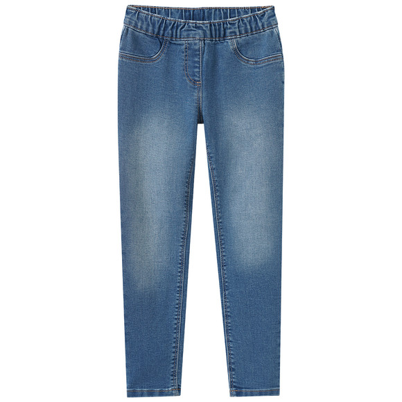 3 Mädchen Jeggings mit Stretch-Bund