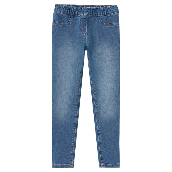 3 Mädchen Jeggings mit Stretch-Bund