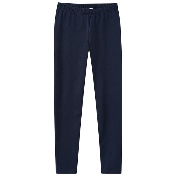 2 meisjesleggings met biologisch katoen