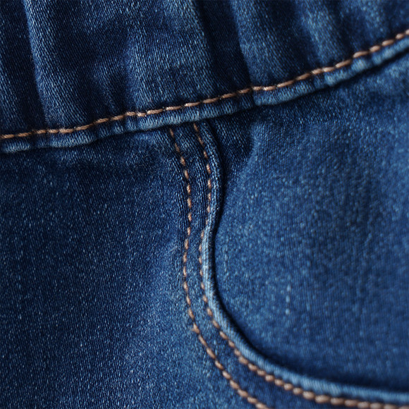 2 Mädchen Jeggings mit Stretch-Bund