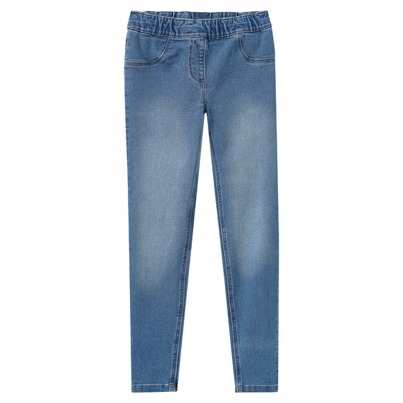 3 Mädchen Jeggings mit Stretch-Bund