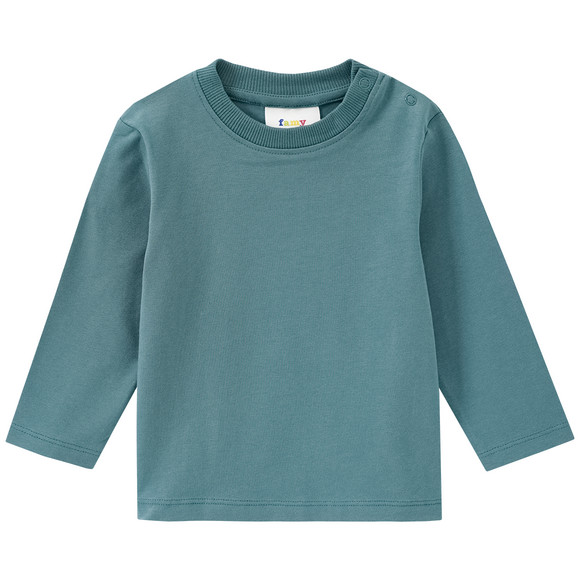 3 Baby Langarmshirts im Basic-Look