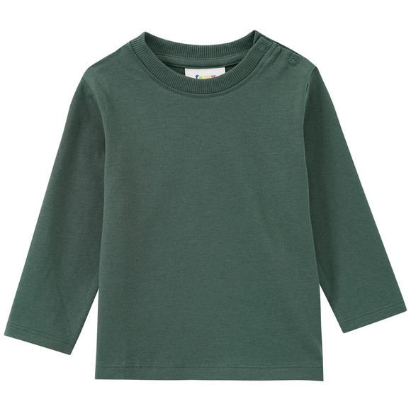 3 Jungen Langarmshirts im Basic-Look