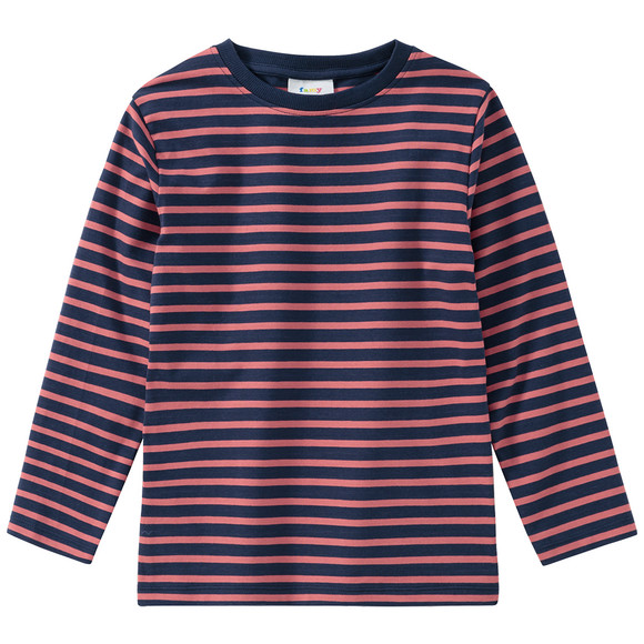 3 basic shirts met lange mouwen voor jongens