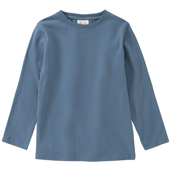 3 basic shirts met lange mouwen voor jongens