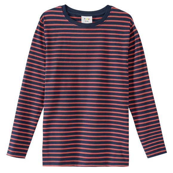 3 jongenshemden met lange mouwen