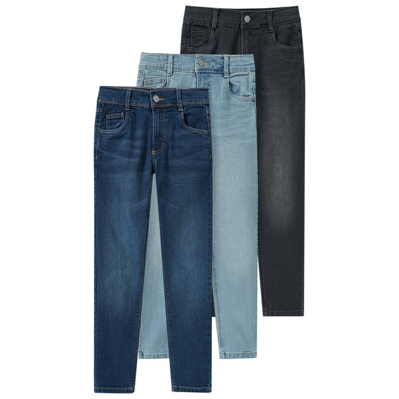 3 Jungen Skinny-Jeans im 5-Pocket-Style
