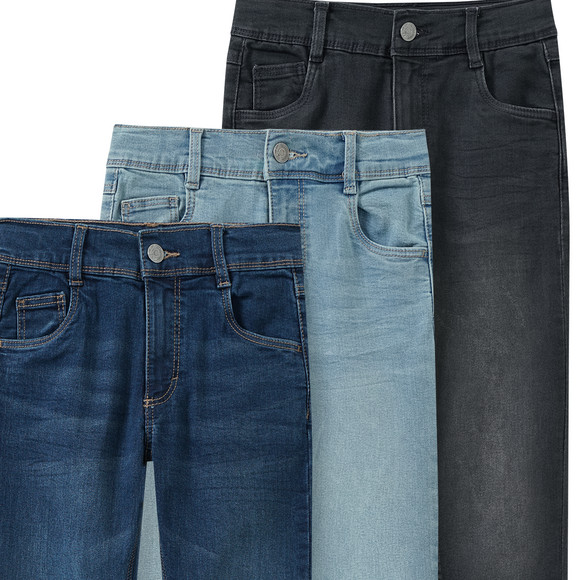 3 Jungen Skinny-Jeans im 5-Pocket-Style