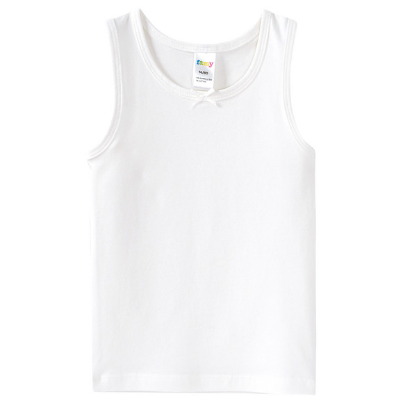 3 Baby Unterhemden mit Bio-Baumwolle