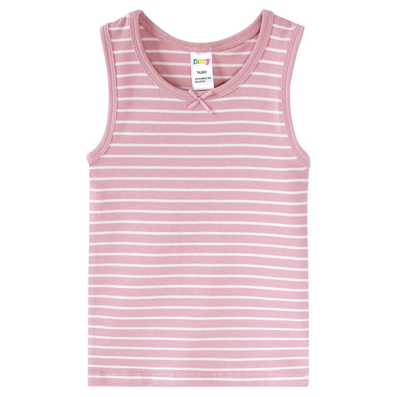 3 Baby Unterhemden mit Bio-Baumwolle