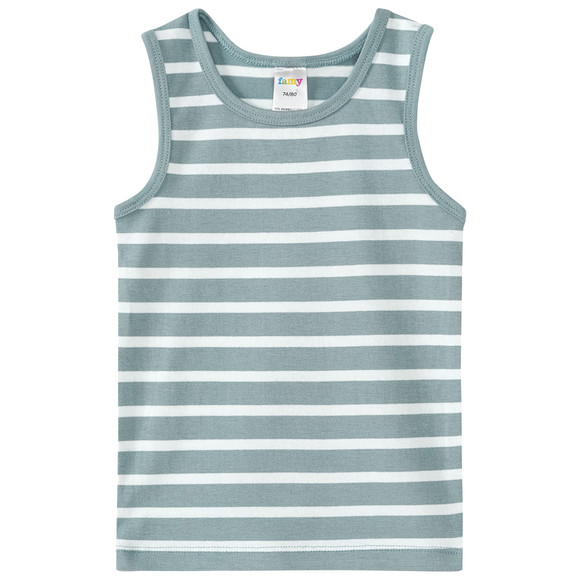 3 jongensonderhemden met biologisch katoen