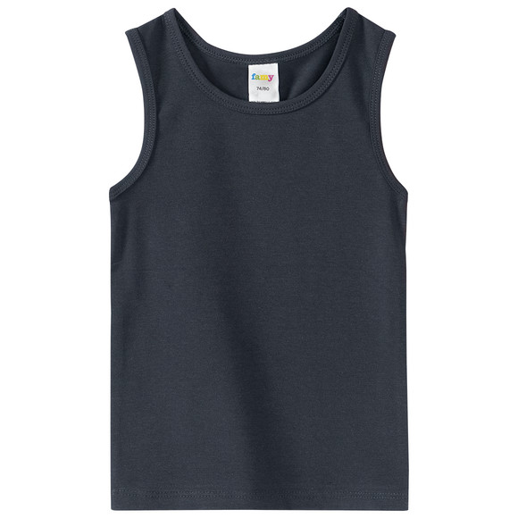 3 jongensonderhemden met biologisch katoen