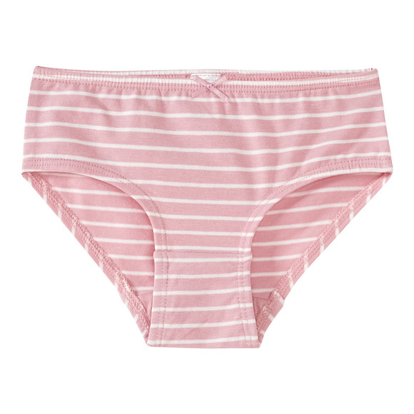 5 Mädchen Slips mit Bio-Baumwolle