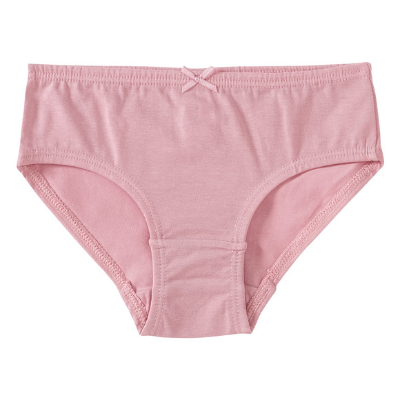5 Mädchen Slips mit Bio-Baumwolle