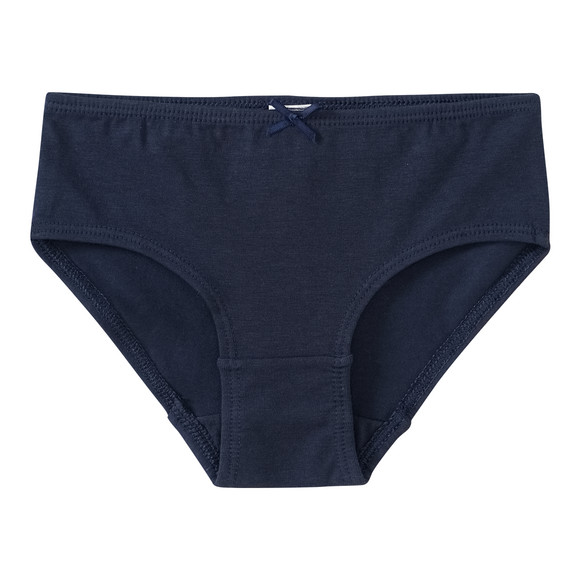 5 Mädchen Slips mit Bio-Baumwolle