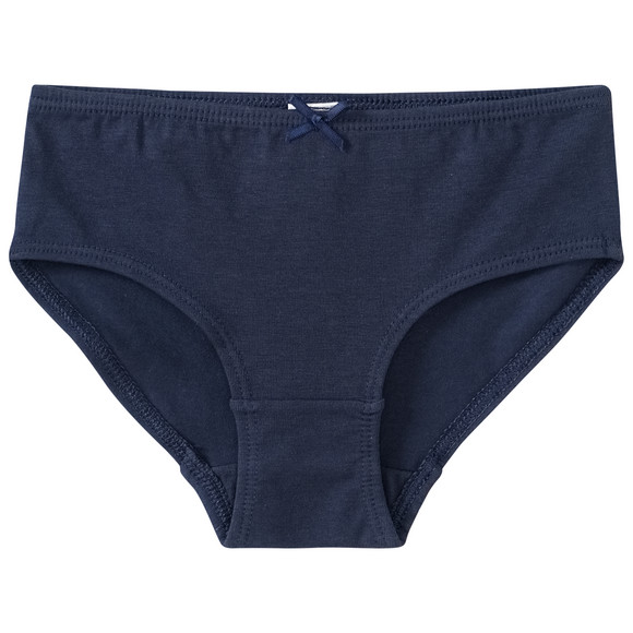 5 Mädchen Slips mit Bio-Baumwolle