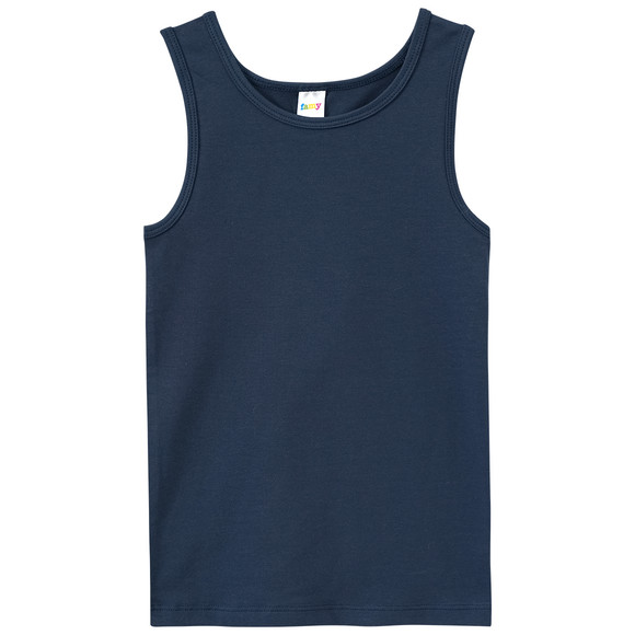 3 Jungen Unterhemden mit Bio-Baumwolle