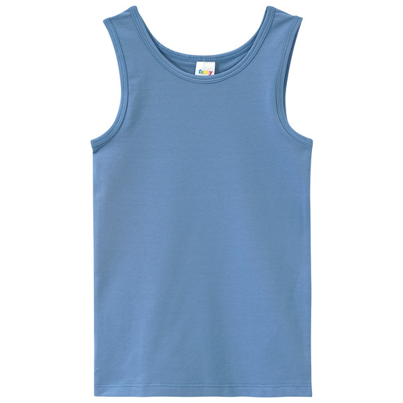 3 Jungen Unterhemden mit Bio-Baumwolle