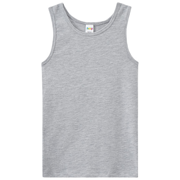 3 jongens onderhemden met biologisch katoen