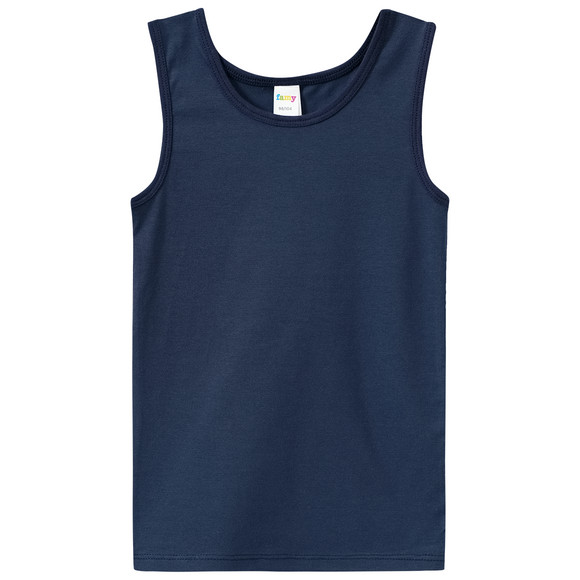 3 jongens onderhemden met biologisch katoen