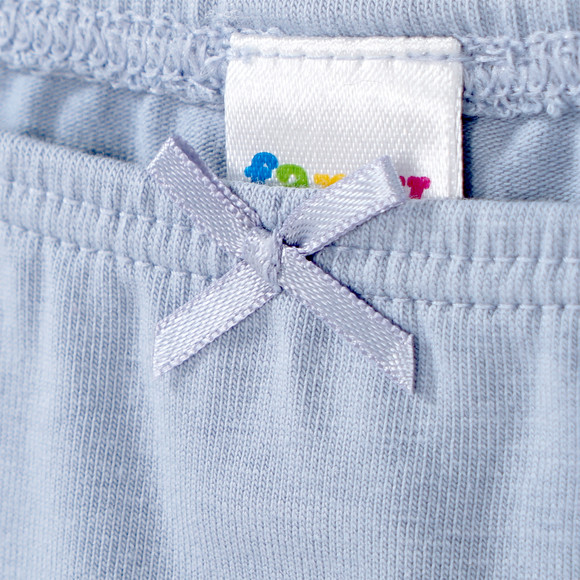 5 meisjesslips met biologisch katoen