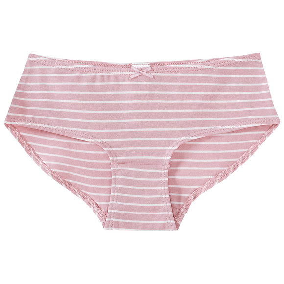 5 meisjesslips met biologisch katoen