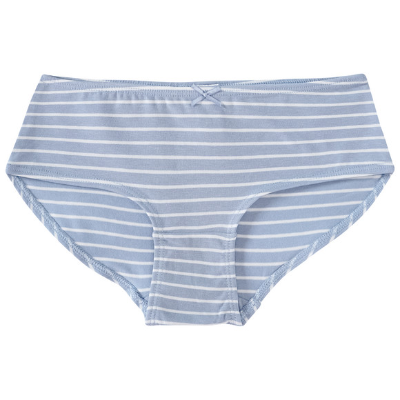 5 meisjesslips met biologisch katoen