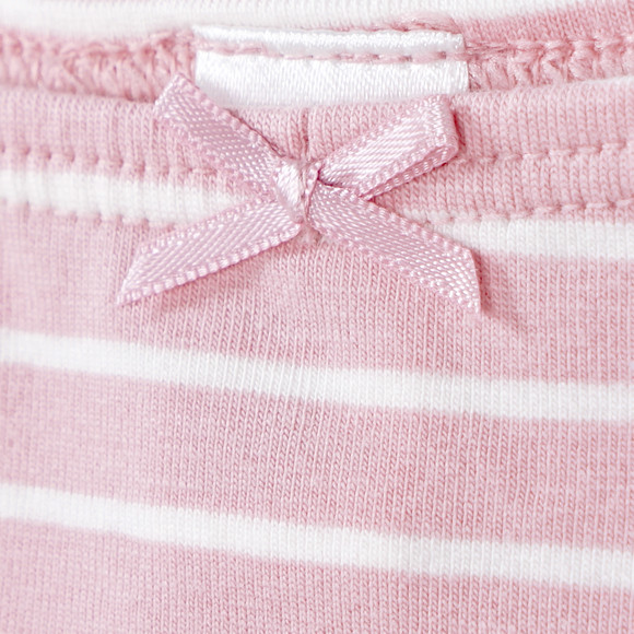 5 meisjesslips met biologisch katoen