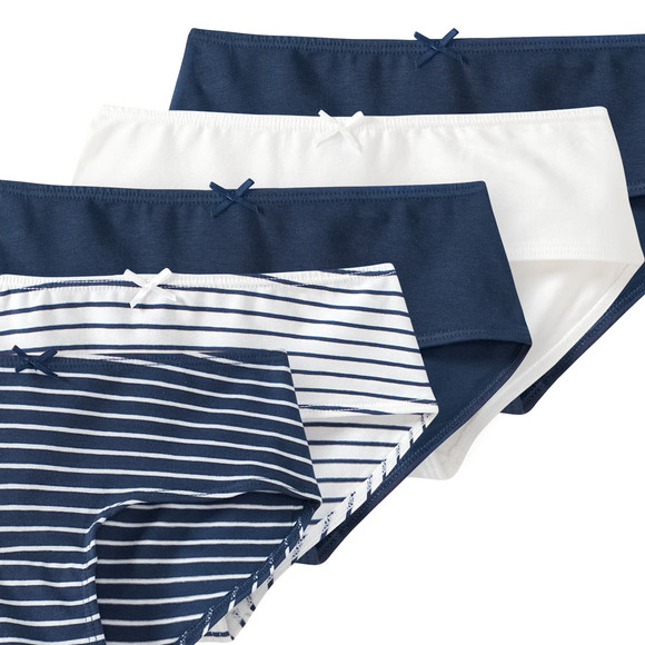 5 Mädchen Pantys mit Bio-Baumwolle