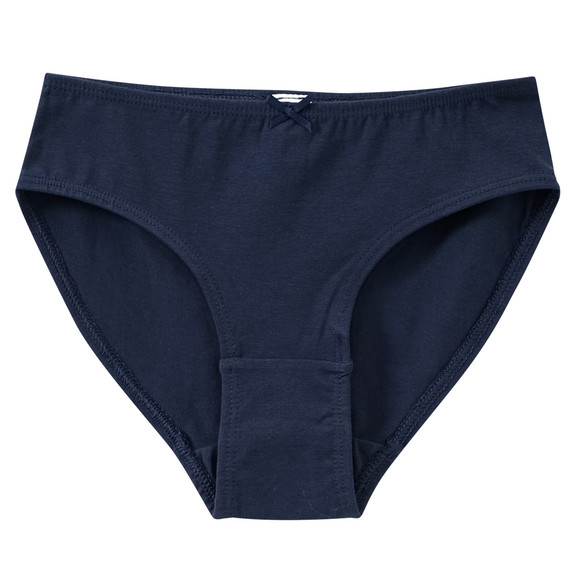 5 Mädchen Slips mit Bio-Baumwolle