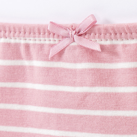 5 Mädchen Slips mit Bio-Baumwolle